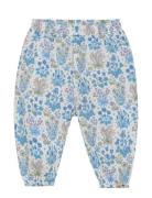 Pants In Liberty Fabric Blue Huttelihut