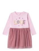 Nmfohfelia Ls Dress Box Pink Name It