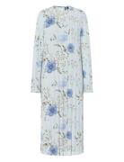 Pcamber Ls Midi Dress Wvn D2D Fsy Blue Pieces