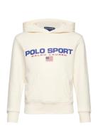 Graphic Fleece-Ls Po Hood-Kn-Sws White Ralph Lauren Kids