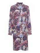 Slmayana Shirt Dress Ls Patterned Soaked In Luxury