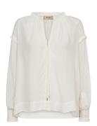 Mmmarb Sansa Emb Blouse White MOS MOSH