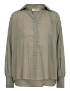 Mmmarcela Voile Shirt Grey MOS MOSH