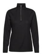 Slfjinaline Zipper Ls Long Top W Black Selected