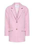 Slftilda Over D Blazer Pink Selected