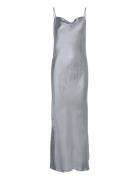 Slfsilva Ankle Strap Dress B Silver Selected