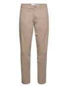 Slh196-Straight New Miles Flex Pant Grey Selected