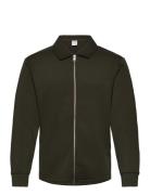 Slhemanuel Soft Full Zip Sweat Noos Green Selected