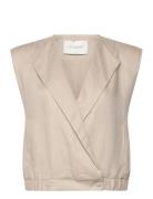 Cmnatuli-Waistcoat Beige Copenhagen Muse
