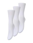Telma Solid Sock 3 Pack White Becksöndergaard