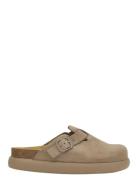 Sl Fae Chunky Suede Dark Beige Beige Scholl