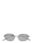 Way Metal Sunglasses Grey Weekday