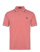 Twin Tipped Fp Shirt Pink Fred Perry