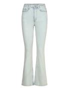 Glow Curve High Flared Jeans Blue Weekday