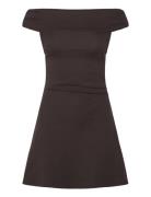 Strapless Dress Brown Mango