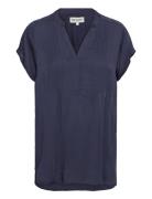 Heatherll Top Ss Navy Lollys Laundry