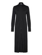 Relaxed Jersey Shirt Dress Black Filippa K