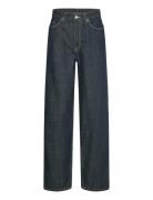 Rail Mid Loose Jeans Navy Weekday