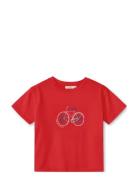 Sommer Bike T-Shirt Red Fliink