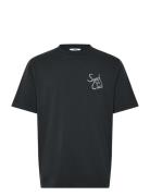 Surf Club Tee Black Nikben