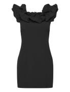 Mini Ruffle Dress Black ROTATE Birger Christensen