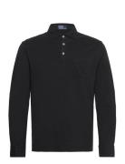 Classic Fit Sueded Jersey Polo Shirt Black Polo Ralph Lauren