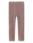 Nmfwang Wool Neddle Legging Solid Noos Pink Name It