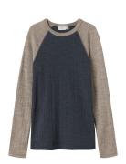 Nkmwang Wool Needle Ls Top Solid Patterned Name It