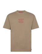 Relaxed-Fit Artwork T-Shirt Beige Scotch & Soda