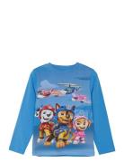 T-Shirt Ls Blue Minymo