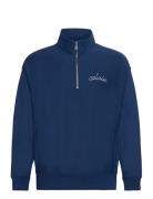 Premium Terry Chain Stitch Qtr Z Blue Calvin Klein Jeans