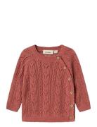 Nbfkajsa Ls Wrap Knit Lil Pink Lil'Atelier