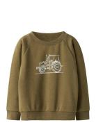Nmmvion Ls Nreg Sweat Unb Khaki Name It