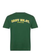 Graphic Ss T-Shirt Green GANT