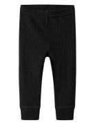 Nbnwax Wool Rib Legging Noos Black Name It