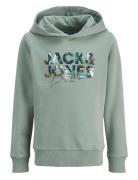 Jjgeplas Sweat Hood Jnr Green Jack & J S