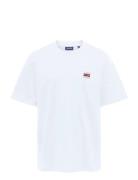 Osjfred Life Rlx Ss Label Tee Noos White ONLY & SONS