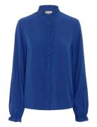 Crvenea Shirt Blue Cream