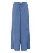 Slshirley Wide Pants Blue Soaked In Luxury