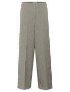 Sllilu Corinne Wide Long Pants Grey Soaked In Luxury