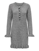 Onlmera Life Ls Frill Dress Ex Knt Grey ONLY