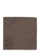 Bow Tie With Pattern Brown Lindbergh Black