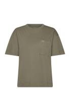 Ss Pocket Tee Khaki Lee Jeans