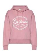 Logo Hoodie Pink Lee Jeans