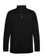 Ls Polo Shirt Black Wrangler