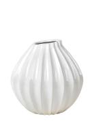 Wide Vase M White Broste Copenhagen