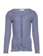 Rkbalta Ls Regular Lace Cardigan Blue Rosemunde Kids