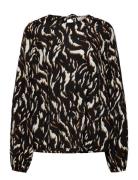 Kamille Blouse Black Kaffe