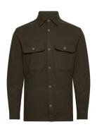 Jprrayle Melange Solid L/S Overshirt Sn Khaki Jack & J S