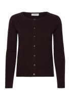 Rwlaica Cashmere Ls O-Neck Raglan C Brown Rosemunde